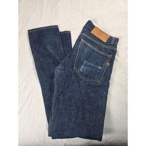 Brave Star Jeans Mens 30x32 Blue Slim Straight Selvage Denim American Made